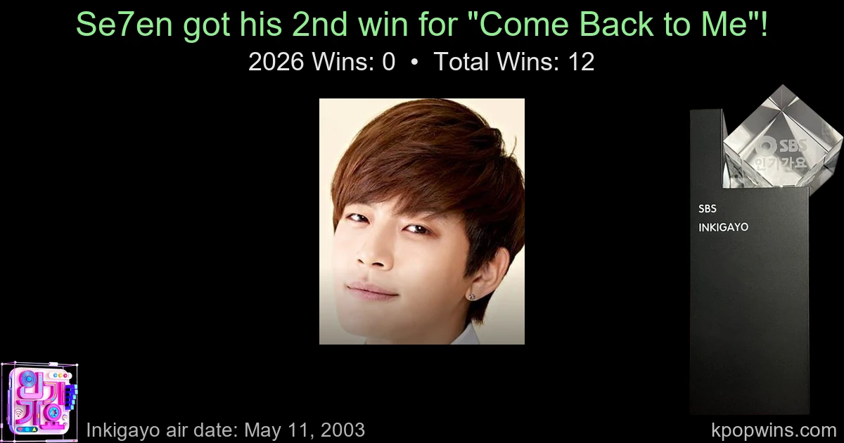 Se7en - Come Back to Me